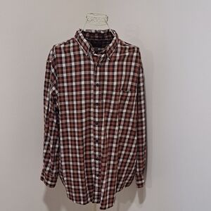 Men's Vintage St. John's Bay Flannel Shirt, Size 2XLT.